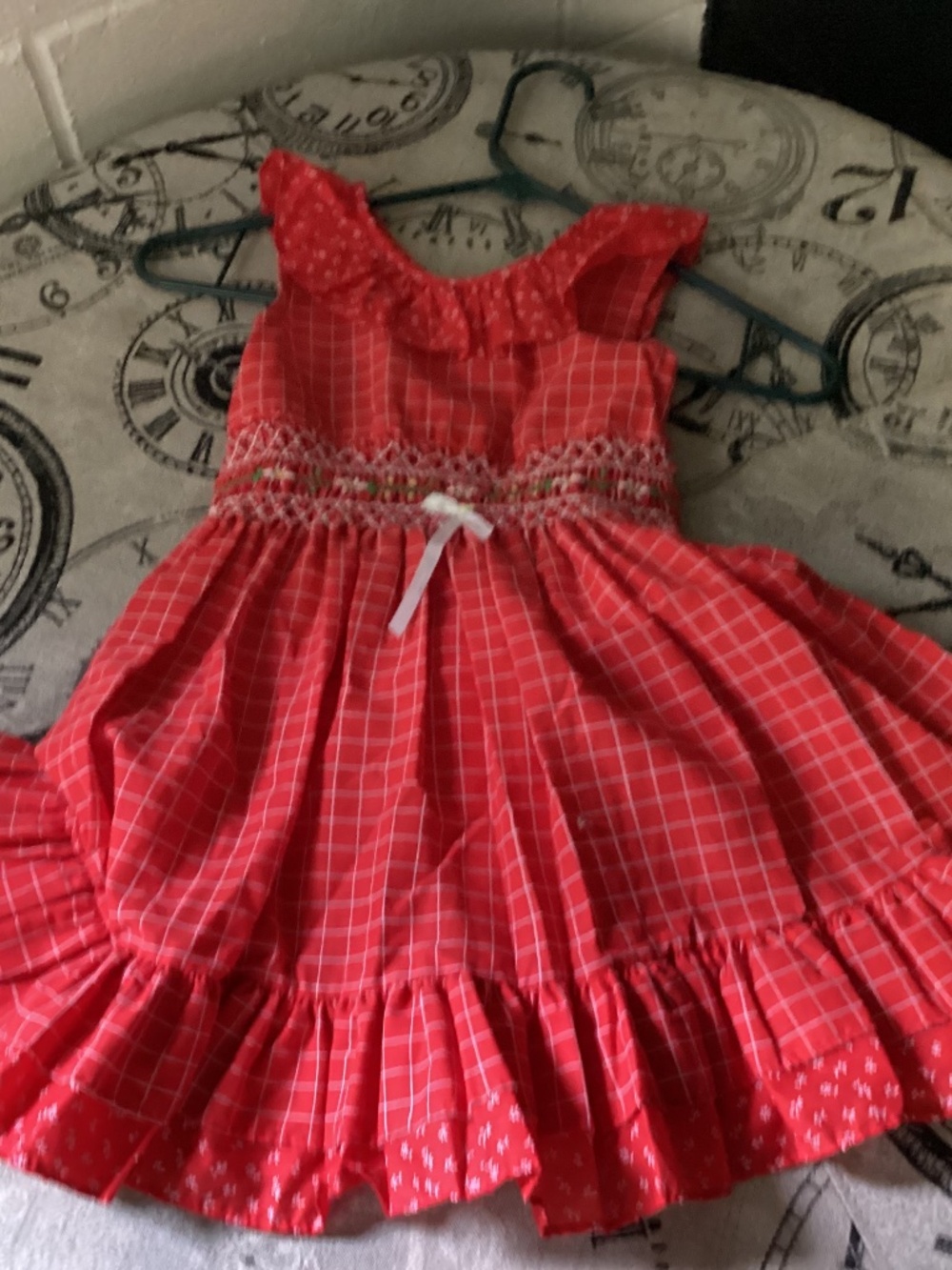 Polly Flinders Hand Smocked Dress size 6 wow 💃💃💃💃💃❤️
